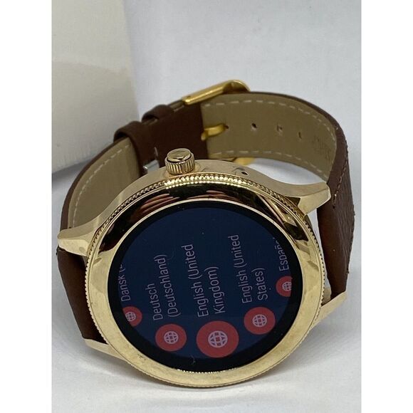 Fossil Gen 3 Authentic Genuine Smart Watch Custom Band FTW6006 DC756